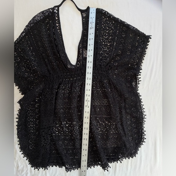 Swimsuit Cover-up black lace size S - Picture 6 of 8